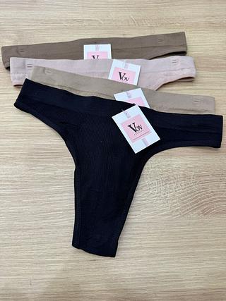 kit12 pecas calcinha fio sem custura 90% algodao