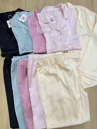 Pijama manga longa