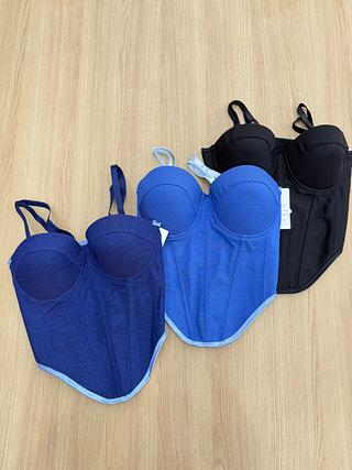 pacote 12 pecas Corset