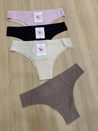 calcinha biquini sem custura 90% algodao NK11
