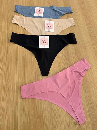 calcinha fio sem custura 90% algodao NK24