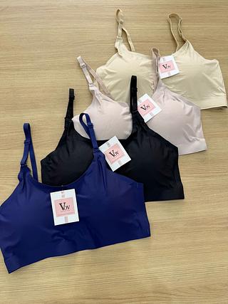 Kit 12 pecas Top sem costura