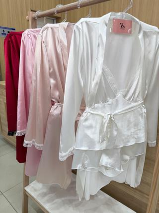 Conjunto baby doll com roby